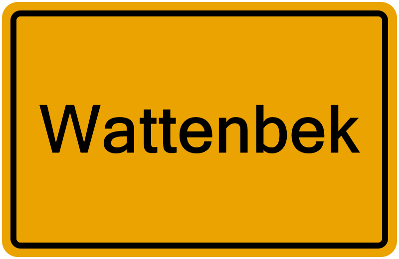 Handelsregisterauszug Wattenbek