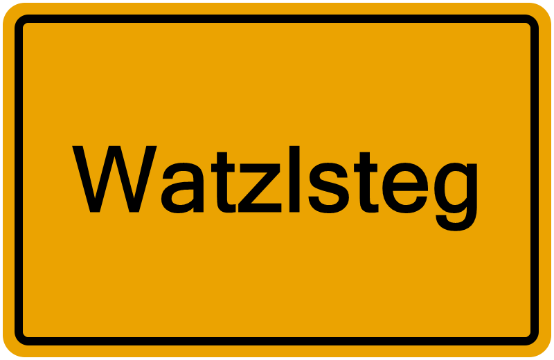 Handelsregisterauszug Watzlsteg