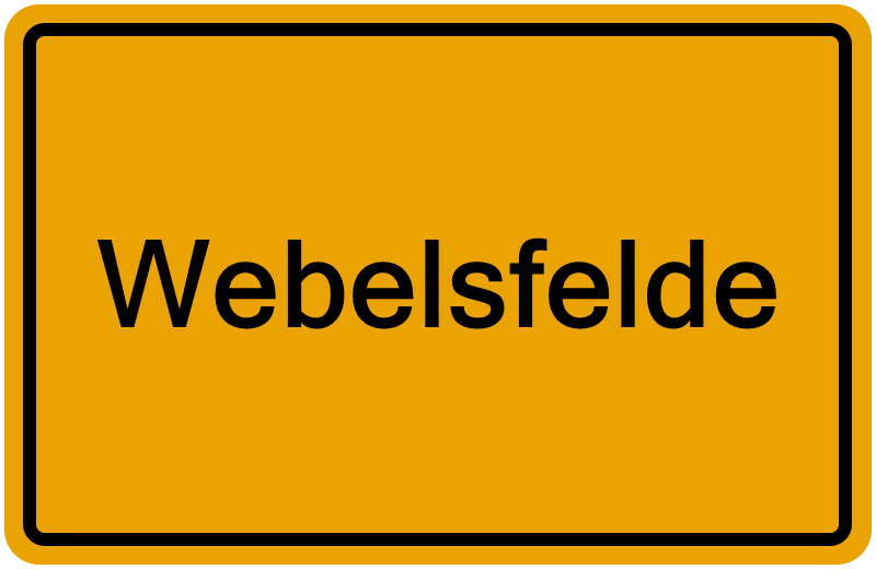 Handelsregisterauszug Webelsfelde