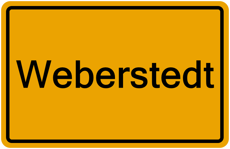 Handelsregisterauszug Weberstedt