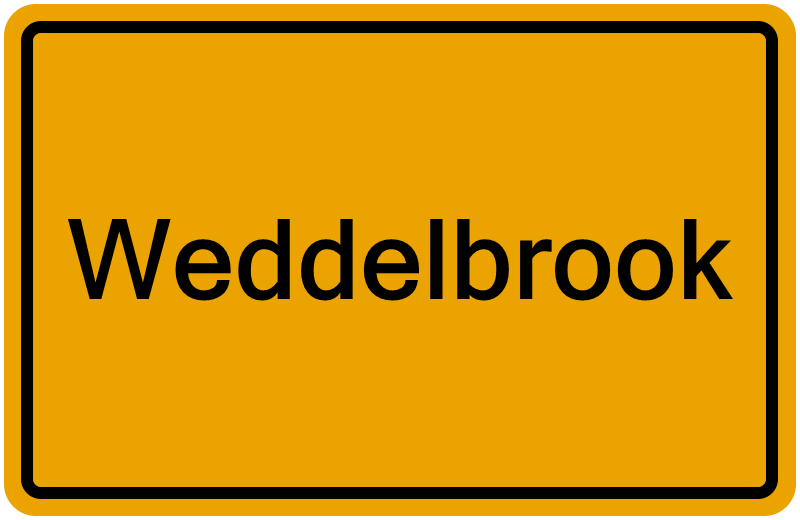Handelsregisterauszug Weddelbrook