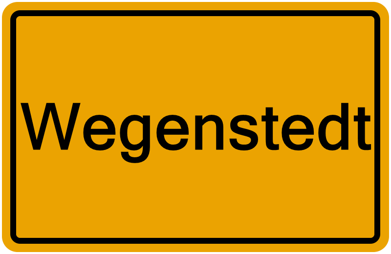 Handelsregisterauszug Wegenstedt
