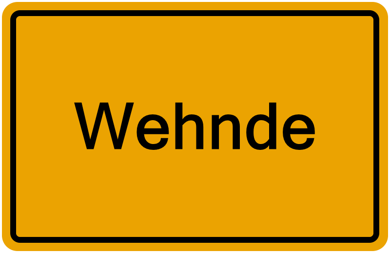 Handelsregisterauszug Wehnde