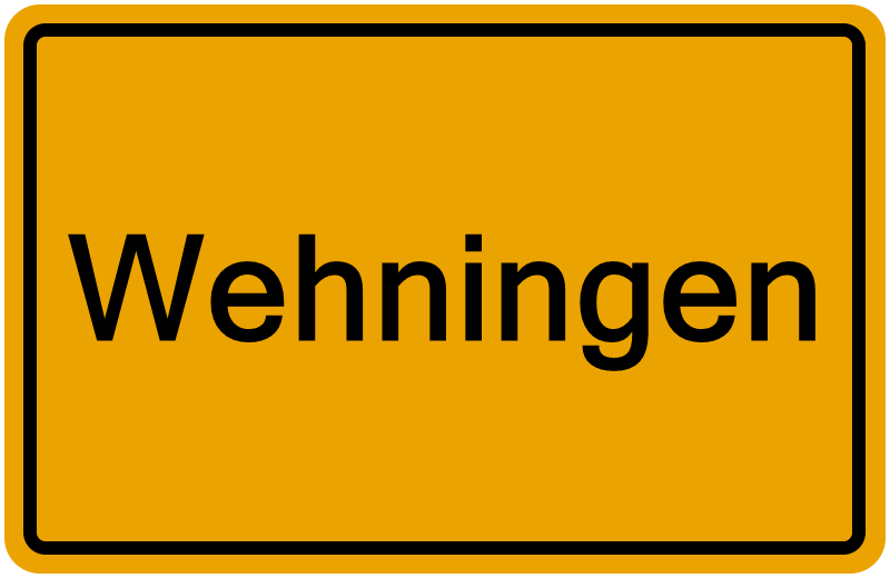 Handelsregisterauszug Wehningen