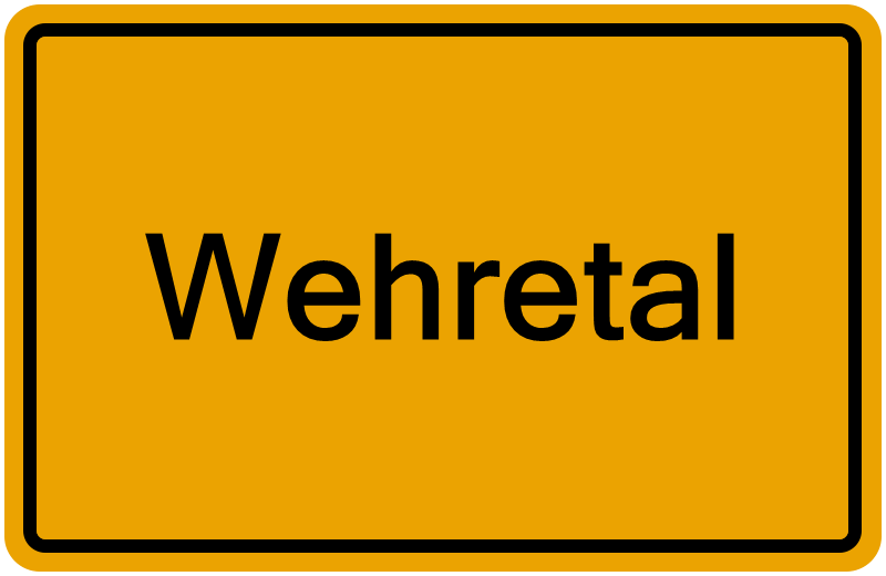 Handelsregisterauszug Wehretal
