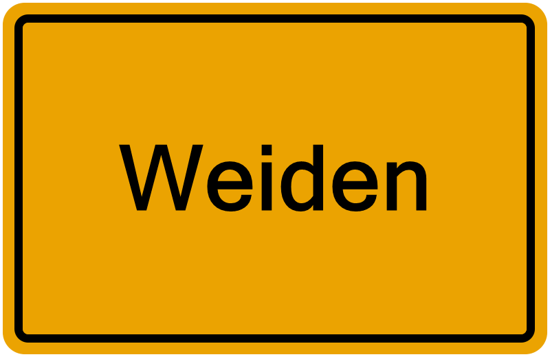Handelsregisterauszug Weiden