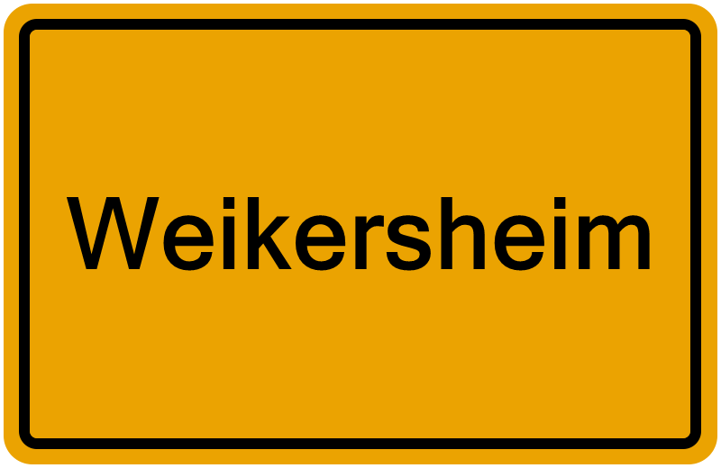 Handelsregisterauszug Weikersheim