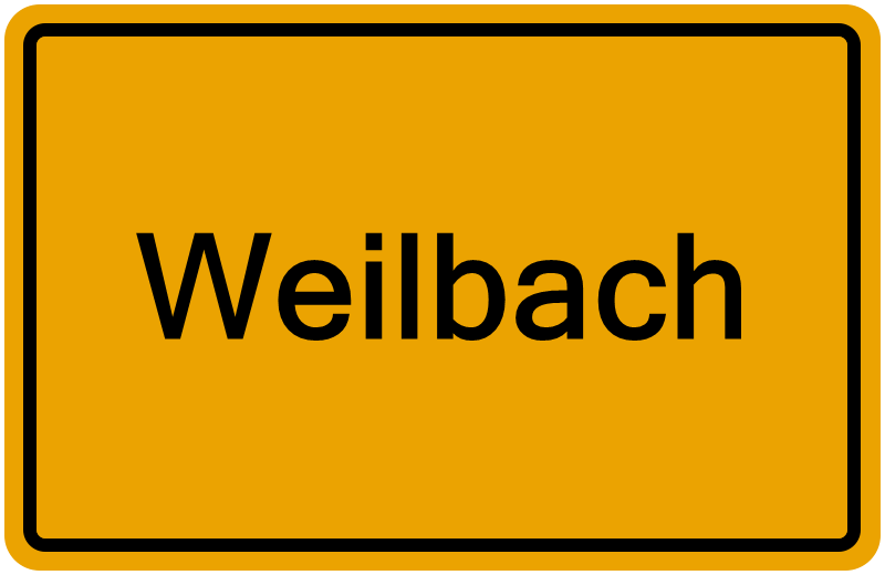 Handelsregisterauszug Weilbach