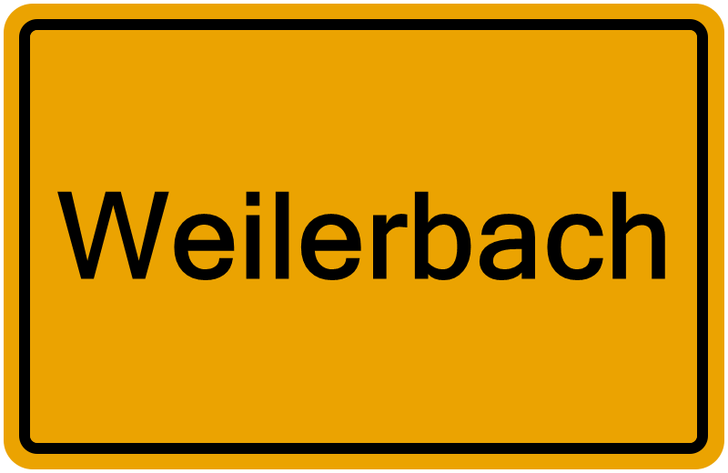 Handelsregisterauszug Weilerbach