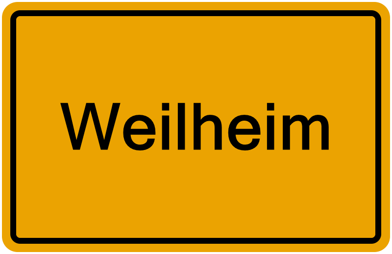 Handelsregisterauszug Weilheim