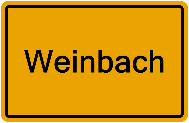 Handelsregisterauszug Weinbach
