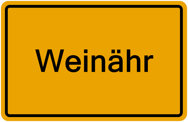 Handelsregisterauszug Weinähr