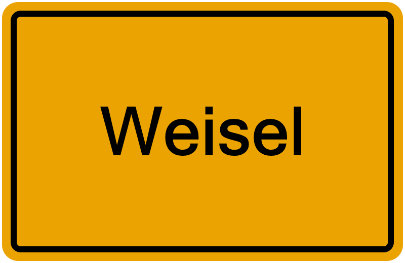 Handelsregisterauszug Weisel