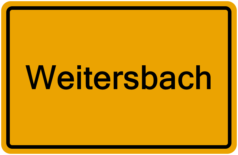 Handelsregisterauszug Weitersbach