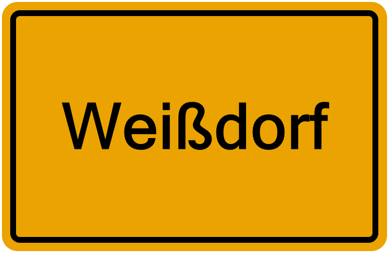 Handelsregisterauszug Weißdorf