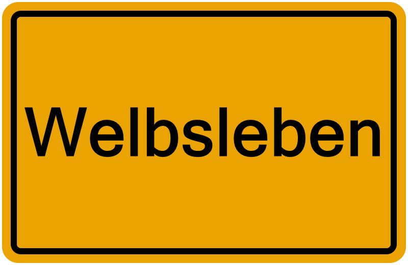 Handelsregisterauszug Welbsleben