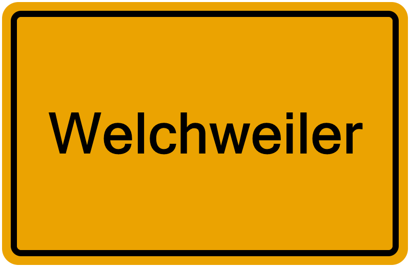 Handelsregisterauszug Welchweiler