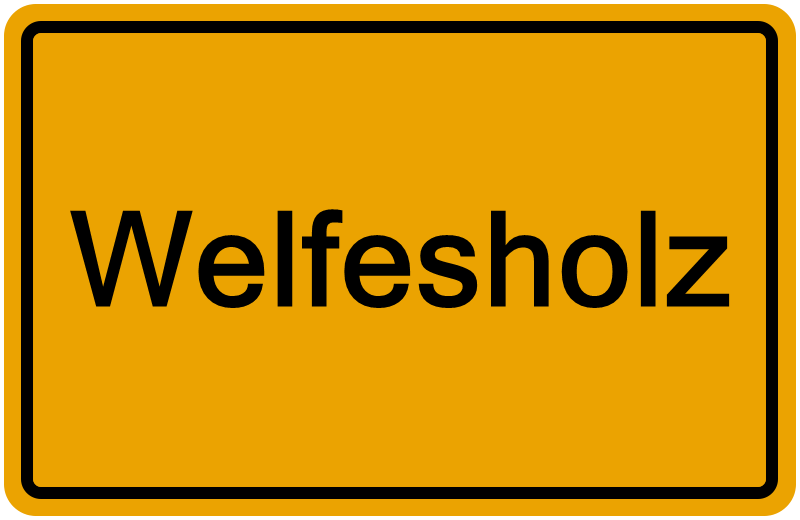 Handelsregisterauszug Welfesholz