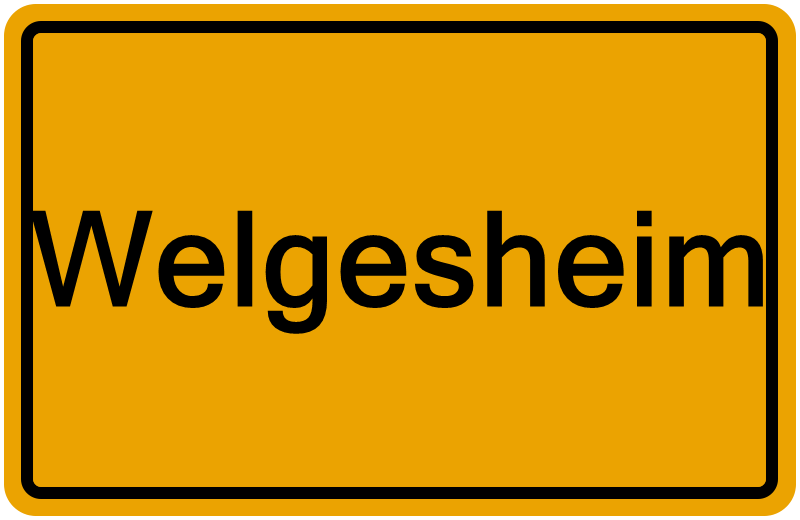 Handelsregisterauszug Welgesheim