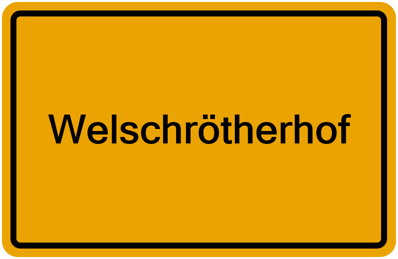 Handelsregisterauszug Welschrötherhof