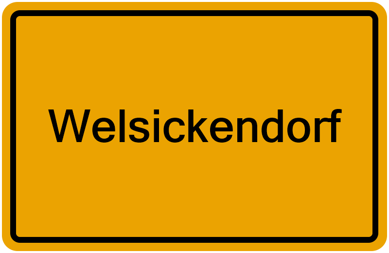 Handelsregisterauszug Welsickendorf