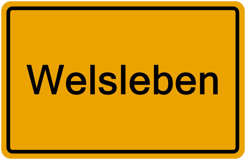 Handelsregisterauszug Welsleben