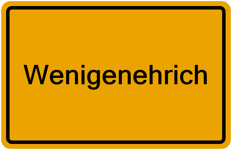 Handelsregisterauszug Wenigenehrich