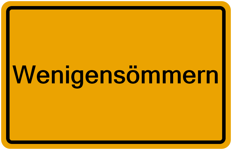 Handelsregisterauszug Wenigensömmern