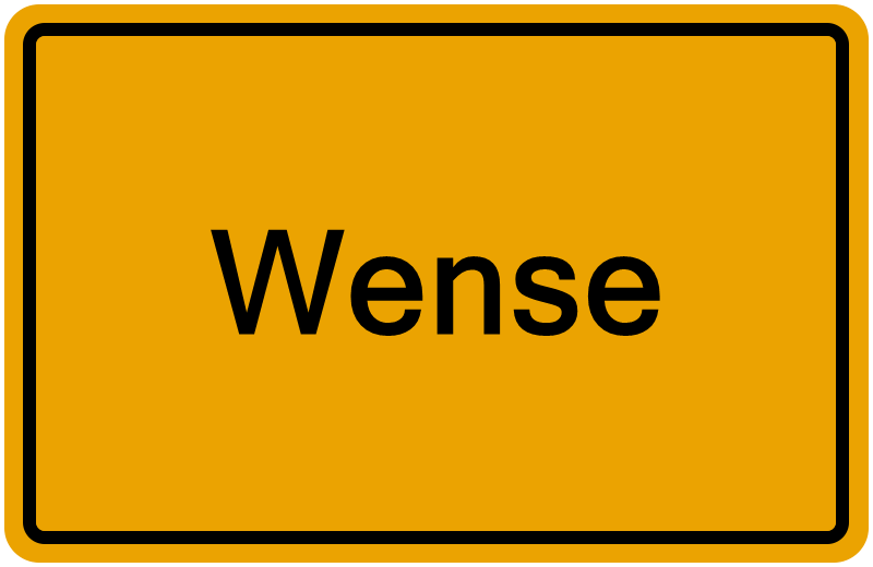 Handelsregisterauszug Wense