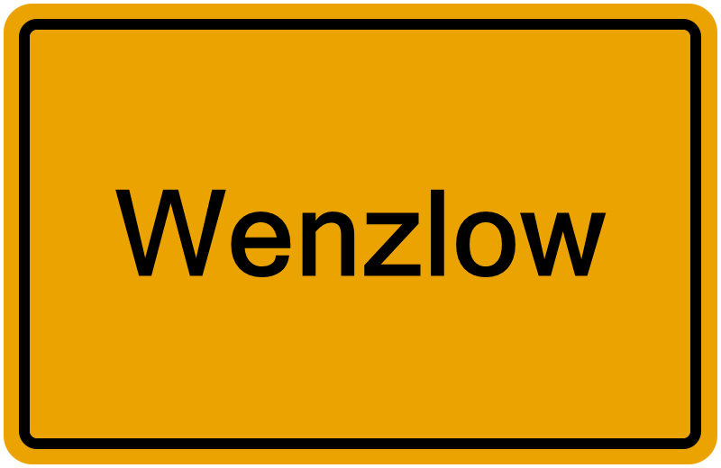 Handelsregisterauszug Wenzlow