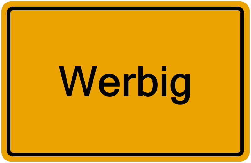 Handelsregisterauszug Werbig