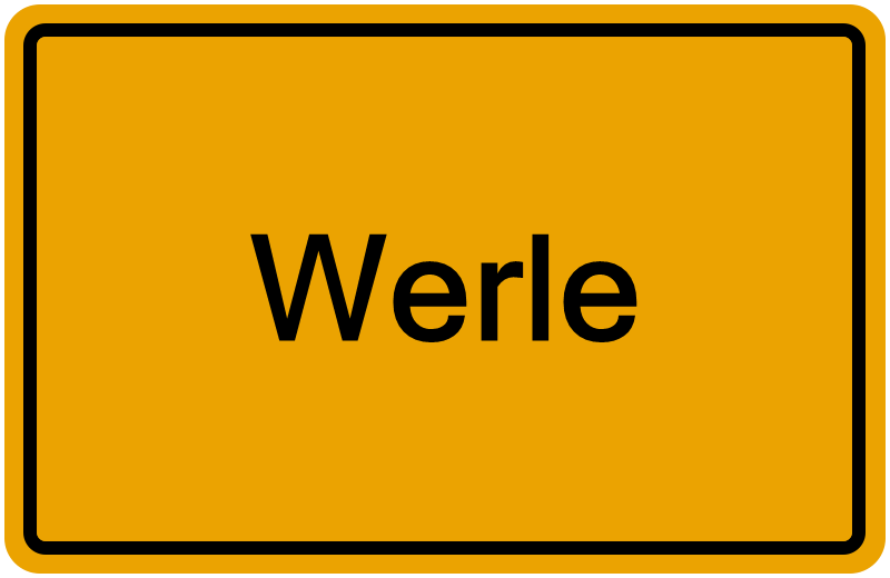 Handelsregisterauszug Werle