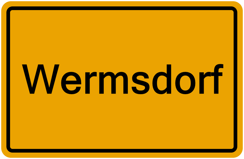 Handelsregisterauszug Wermsdorf