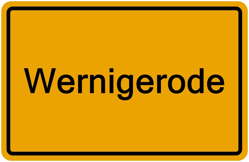 Handelsregisterauszug Wernigerode