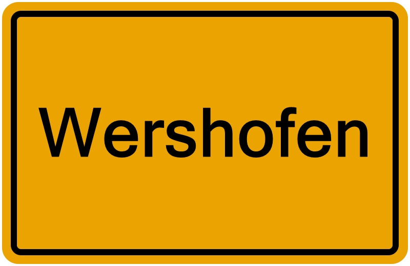 Handelsregisterauszug Wershofen