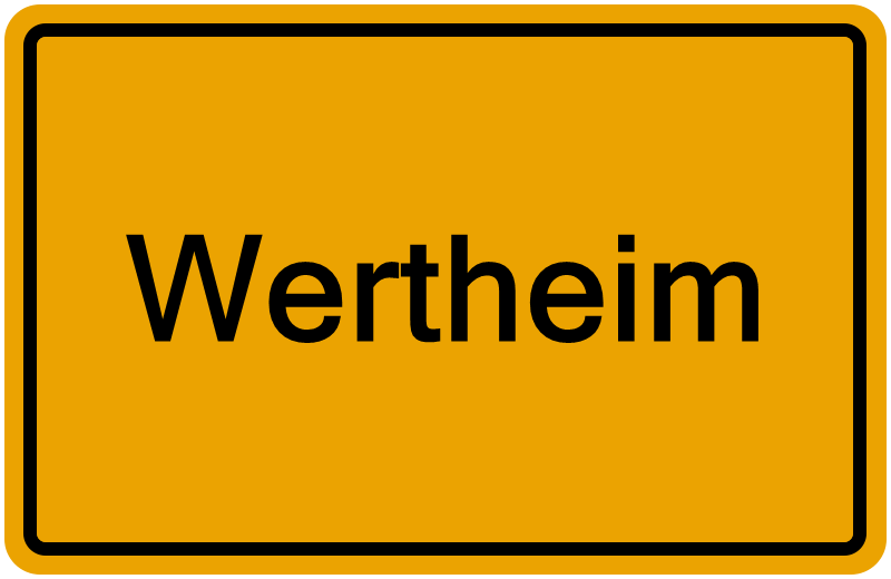 Handelsregisterauszug Wertheim