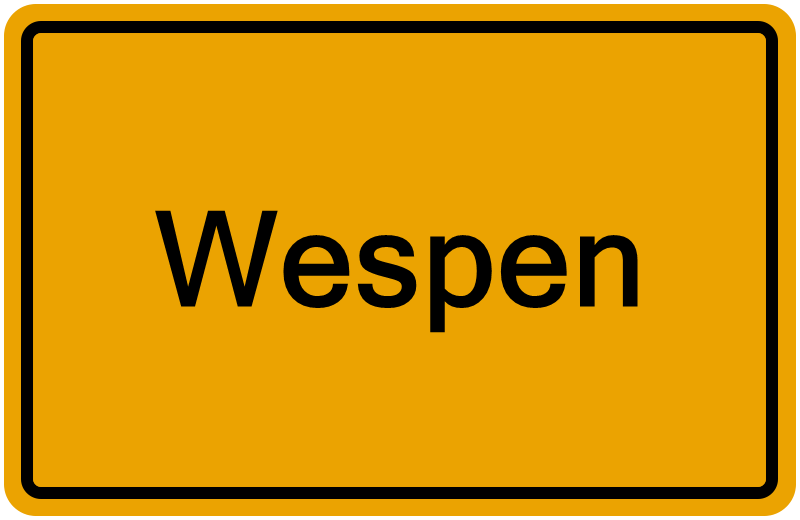 Handelsregisterauszug Wespen