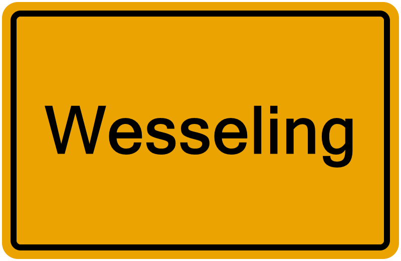 Handelsregisterauszug Wesseling