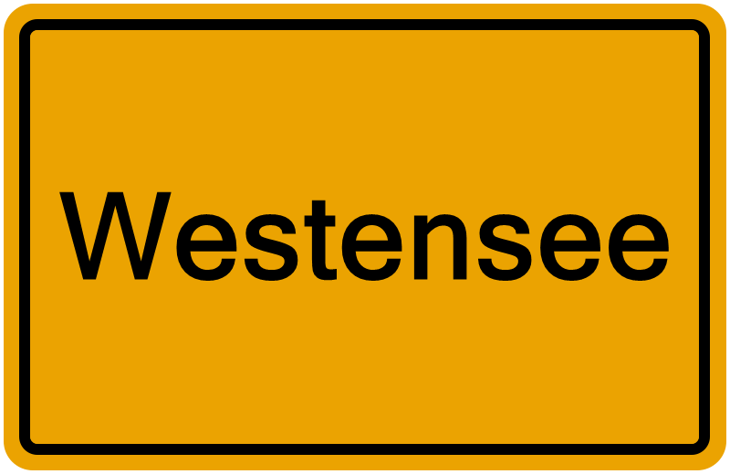 Handelsregisterauszug Westensee