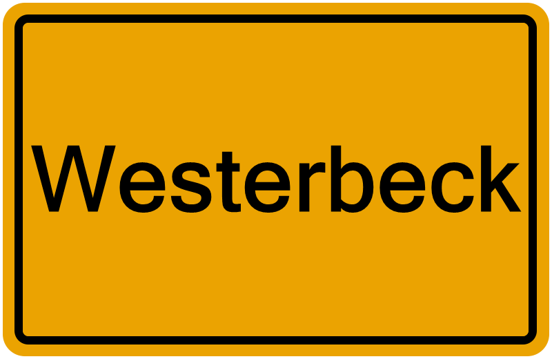 Handelsregisterauszug Westerbeck