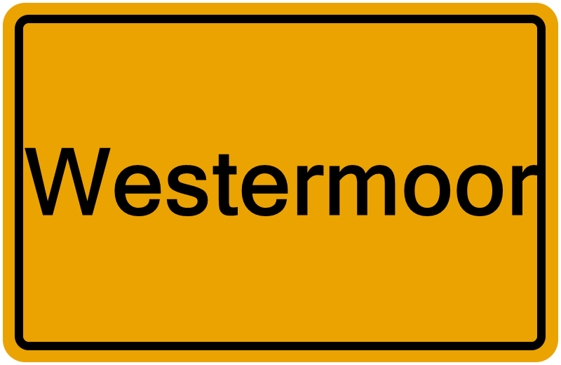 Handelsregisterauszug Westermoor