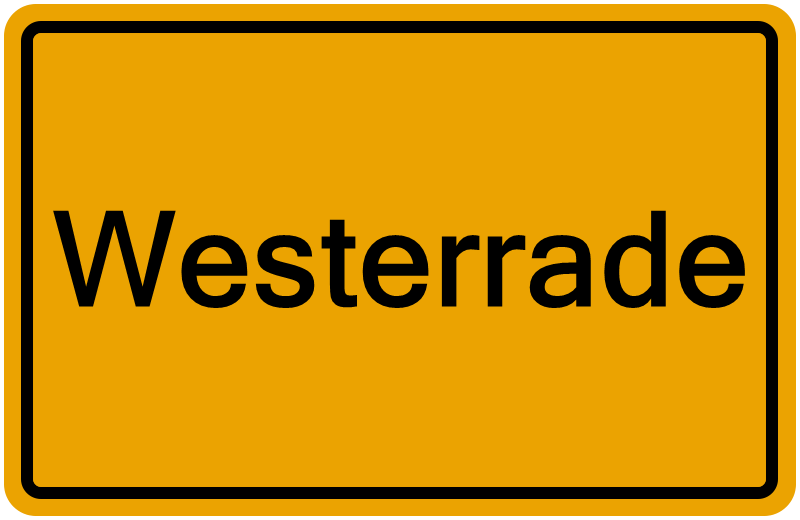 Handelsregisterauszug Westerrade