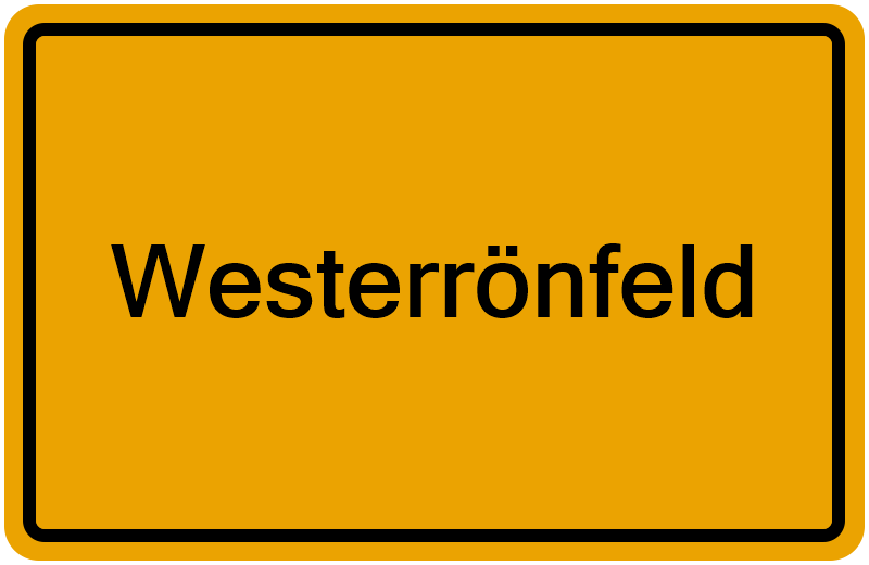 Handelsregisterauszug Westerrönfeld