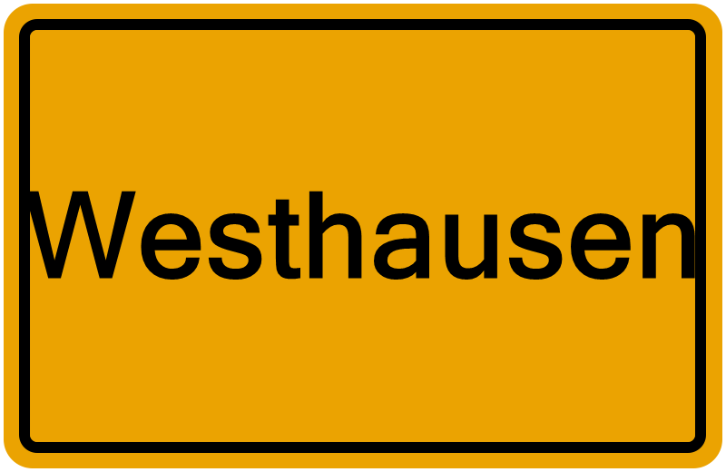 Handelsregisterauszug Westhausen