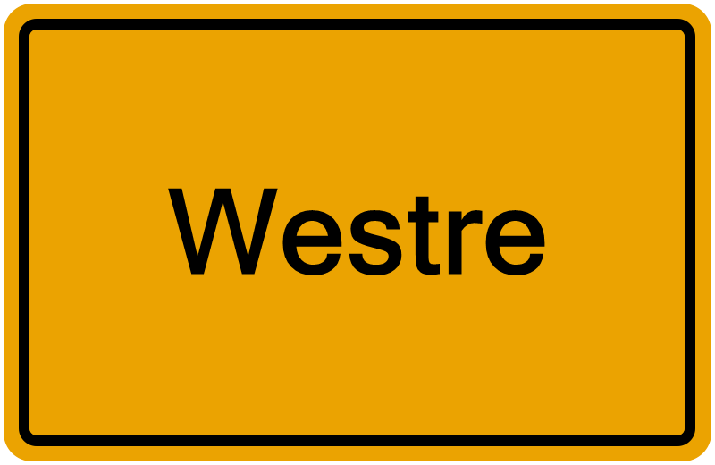 Handelsregisterauszug Westre