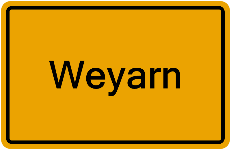 Handelsregisterauszug Weyarn