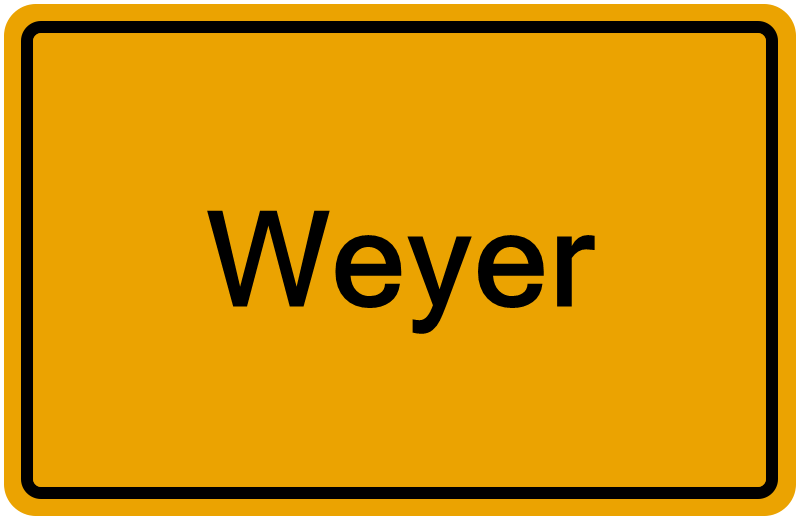 Handelsregisterauszug Weyer