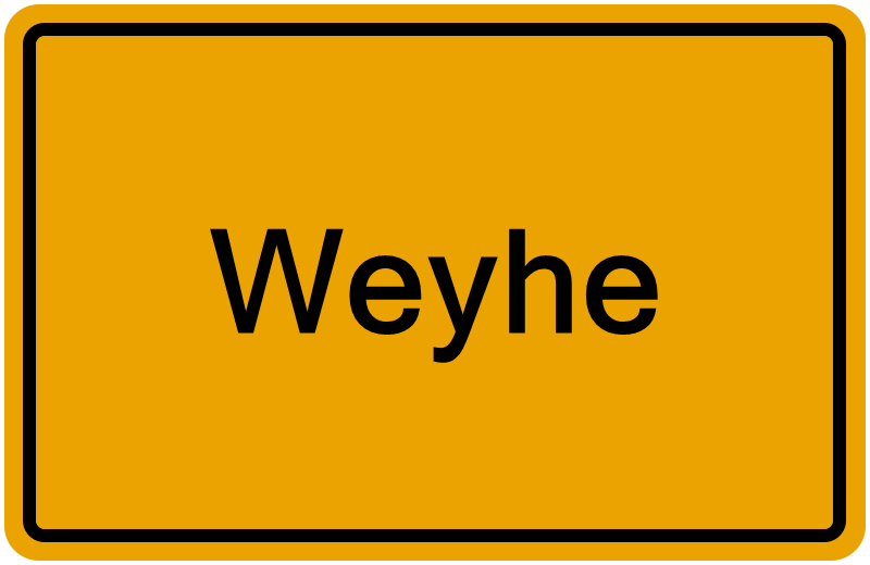 Handelsregisterauszug Weyhe