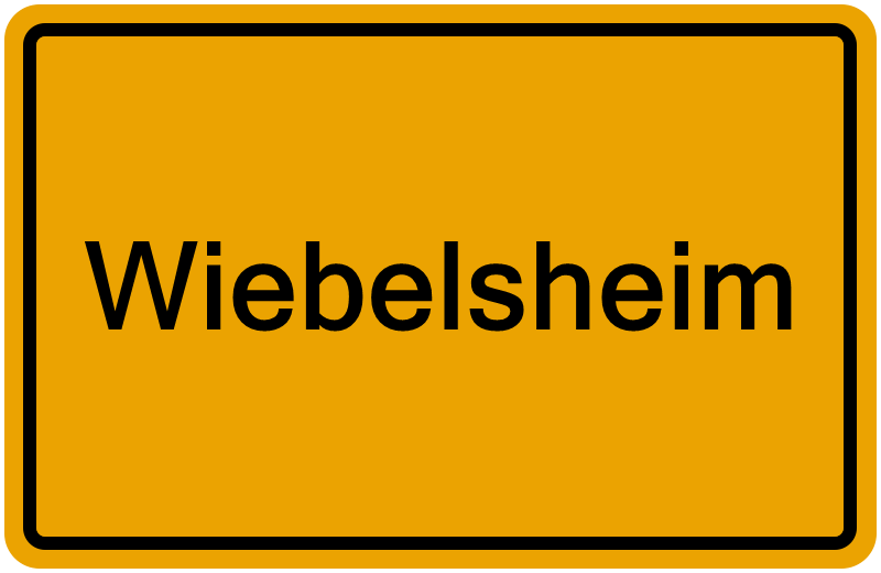 Handelsregisterauszug Wiebelsheim