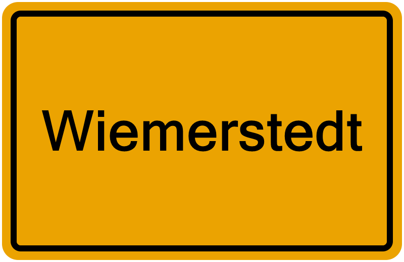 Handelsregisterauszug Wiemerstedt